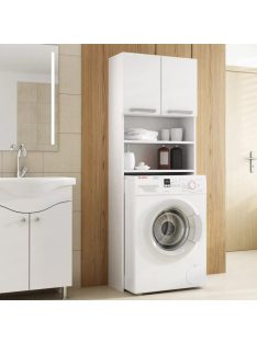   Fürdőszobai szekrény mosógép fölé tároló polccal 183 x 64 x 30 cm BR002