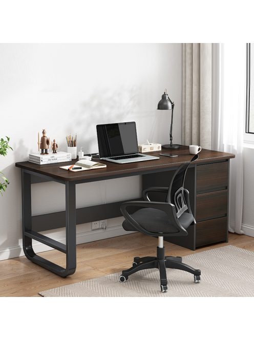Fiókos íróasztal 100x50x73,5cm barna LG09-100